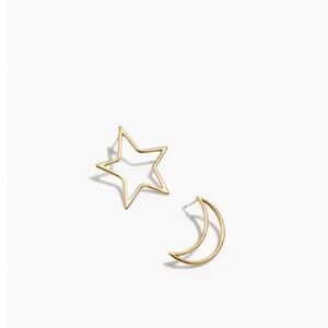 Madewell Star and Moon Statement Earrings